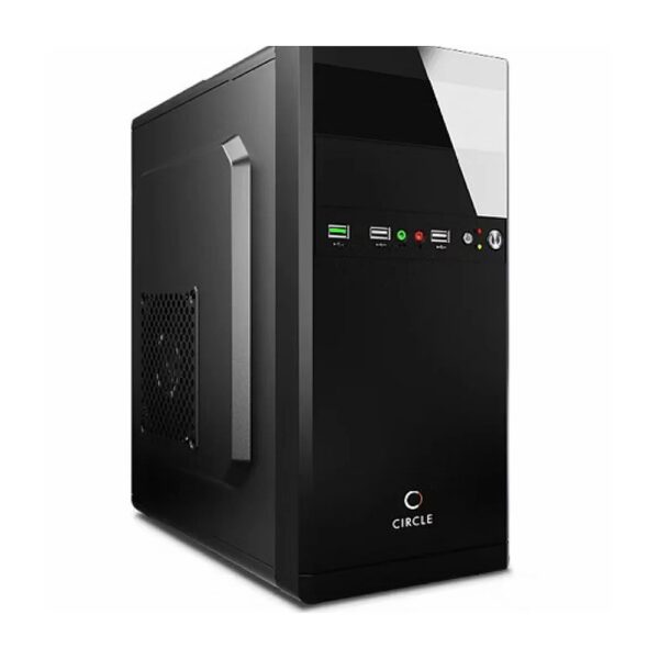 CIRCLE CABINET ENTICE E1 3.0  WITH POWER SUPPLY – MICRO ATX