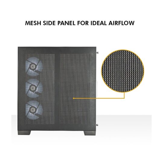 CIRCLE GAMING CABINET DEFENDER ZX7 BTF – ATX CIRCLE GAMING CABINET DEFENDER ZX7 BTF – ATX