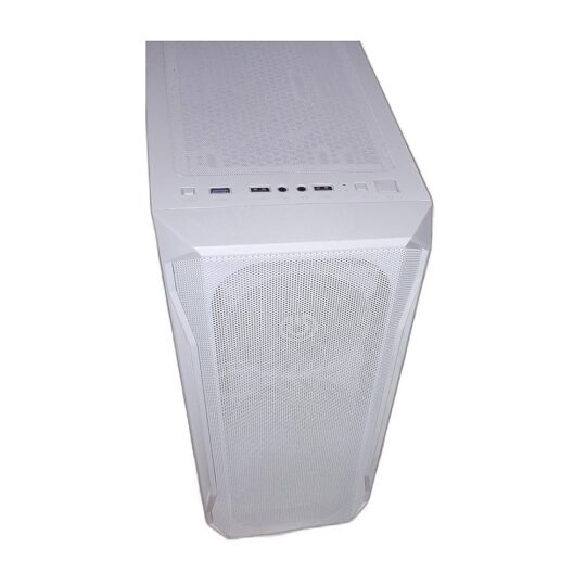 CIRCLE GAMING CABINET ELEGANTOR X1 ARGB WHITE – ATX