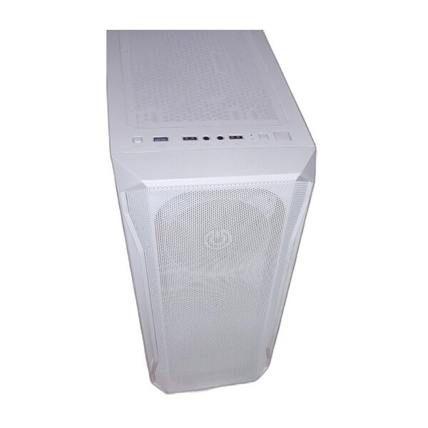 CIRCLE GAMING CABINET ELEGANTOR X1 ARGB WHITE – ATX