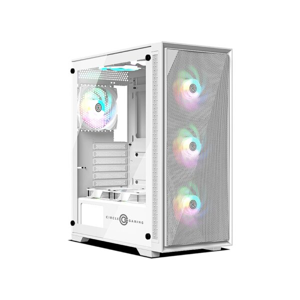 CIRCLE GAMING CABINET FURIOUS MESH 240 ARGB TYPEC 2.0 – ATX
