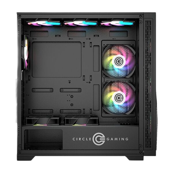 CIRCLE GAMING CABINET FURIOUS MESH 360 ARGB – ATX