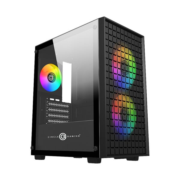 CIRCLE GAMING CABINET MINIATOR M2 ARGB – MICRO ATX
