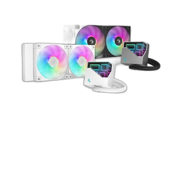 Deep Cool Lt240 ARGB White Deep Cool Lt240 ARGB White