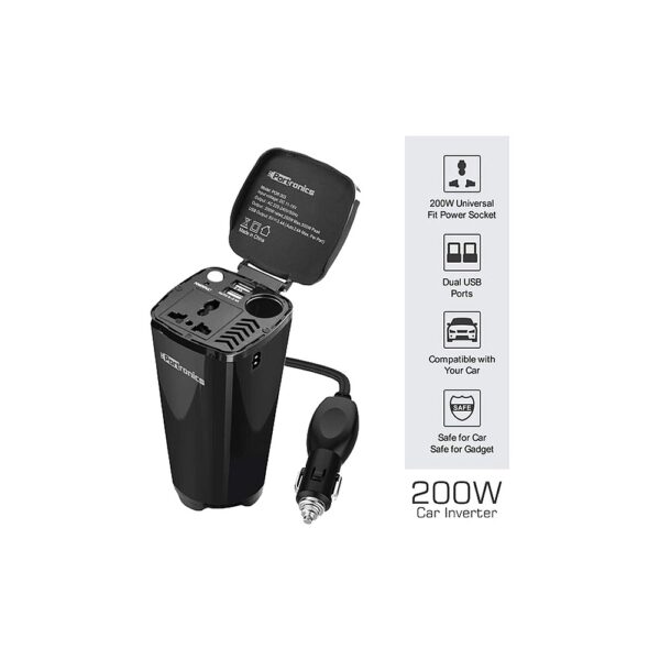 Car Power One 200W Car Inverter