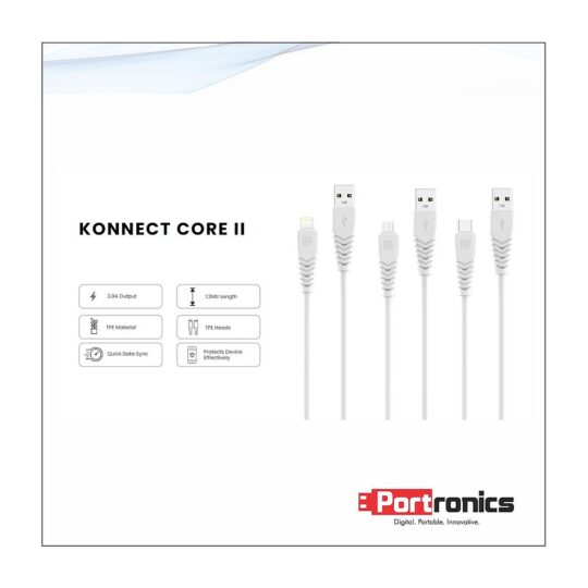KONNECT CORE II USB to Micro Cable
