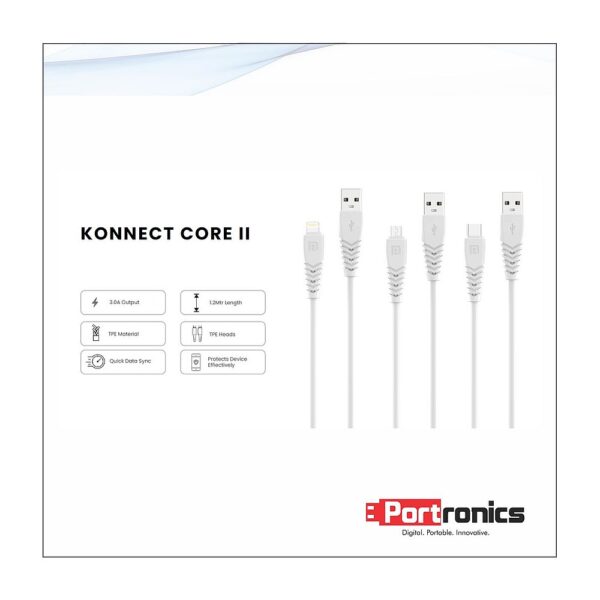 KONNECT CORE II USB to Micro Cable
