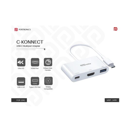 C-KONNECT 3-Port USB-C Hub