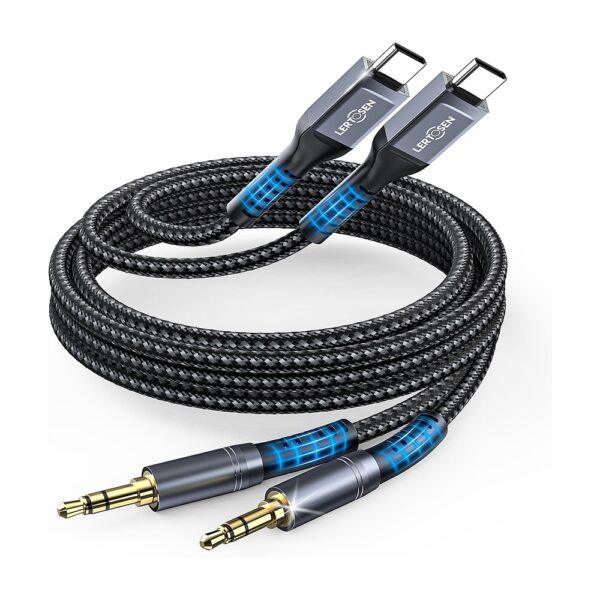 iKONNECT C Max Type-C To 3.5mm Male Aux Cable