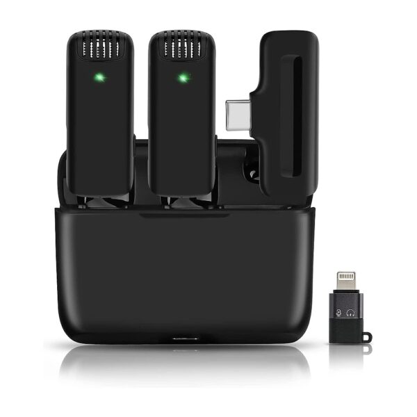 Vlogmate 2 Dual Microphone with Charging Case
