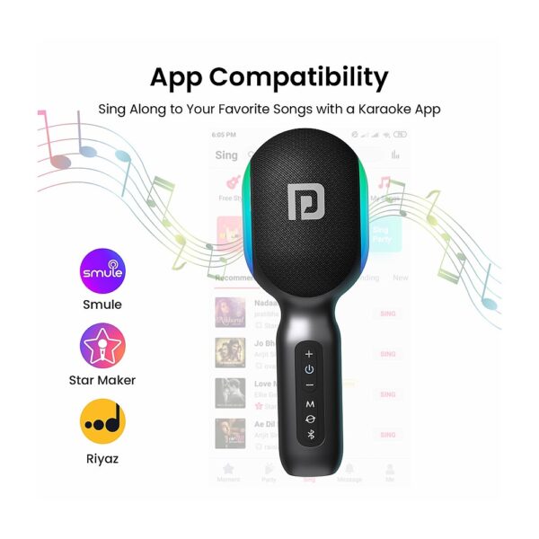 Dash 10 50W Wireless Party Speaker with Dual Wireless Karaoke Mic