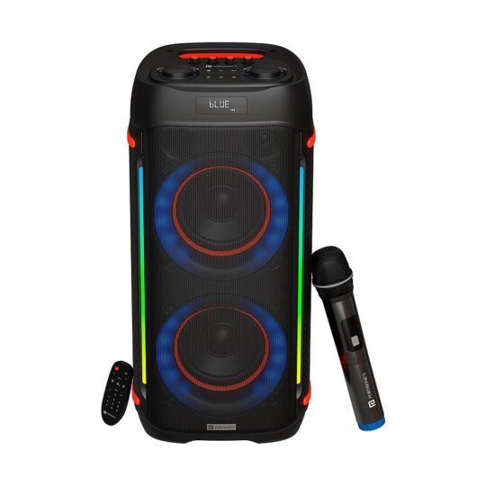 IRON BEATS III 200W Party Speaker with Wireless UHF Karaoke Mic IRON BEATS III 200W Party Speaker with Wireless UHF Karaoke Mic