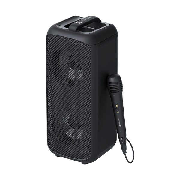 RUMBLE 25W Party Speaker with Wired Karaoke Mic