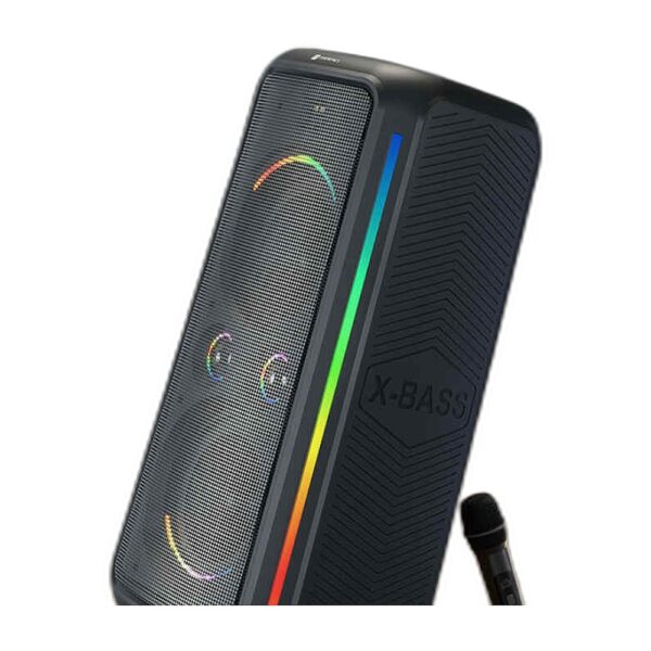 IRON BEATS 5 Pro Party Speaker with Dual Wireless Karaoke Mic