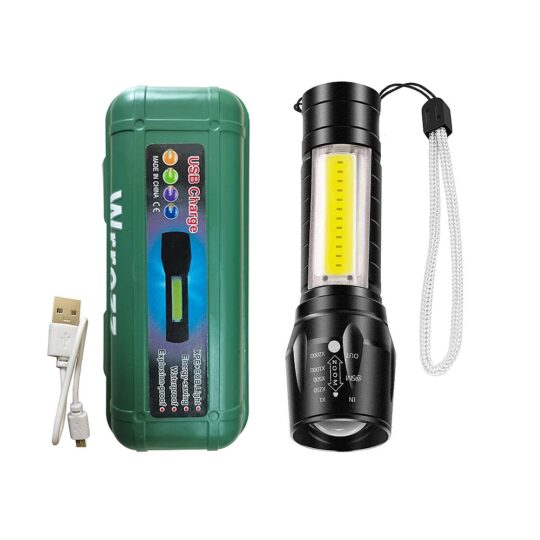 Eco Glow Rechargeable LED Flashlight Eco Glow Rechargeable LED Flashlight