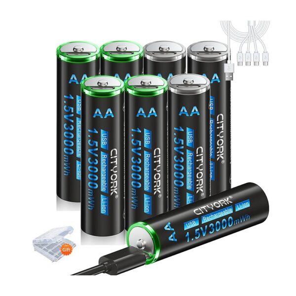 Lithius Cell AA AA Type-C Rechargeable Cell Lithius Cell AA AA Type-C Rechargeable Cell