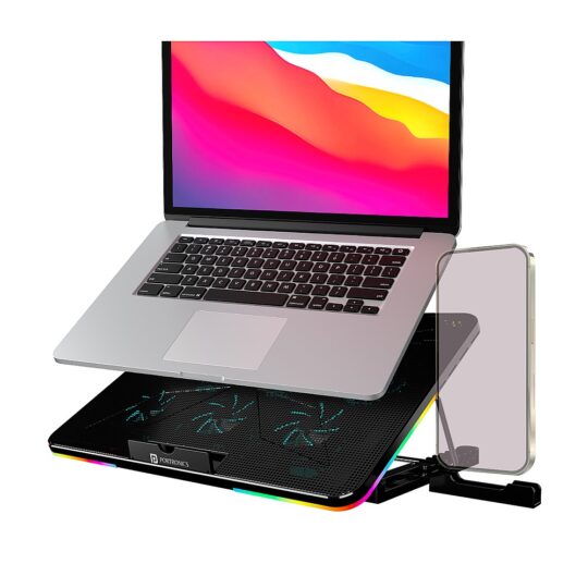 My Buddy Air 5 Laptop Cooling Pad with RGB Lights