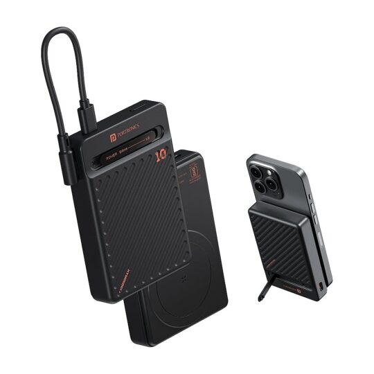 Chyro 10000mAh Magnetic Wireless Powerbank With Inbuilt Type C Cable