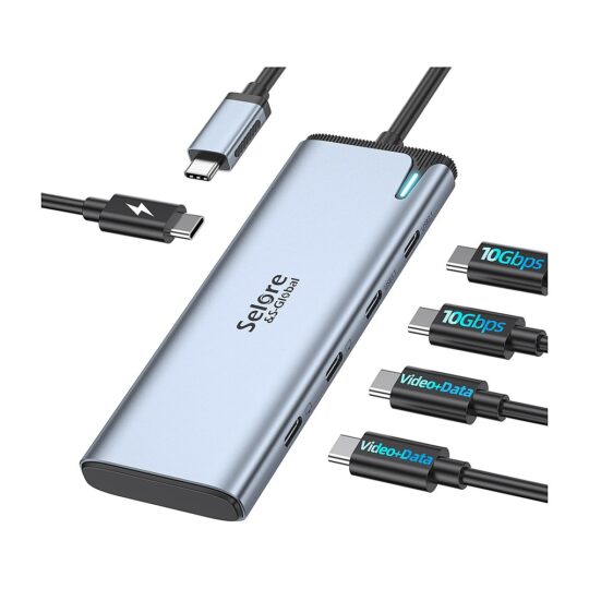 MPORT View Two 6 Ports USB-C Hub MPORT View Two 6 Ports USB-C Hub