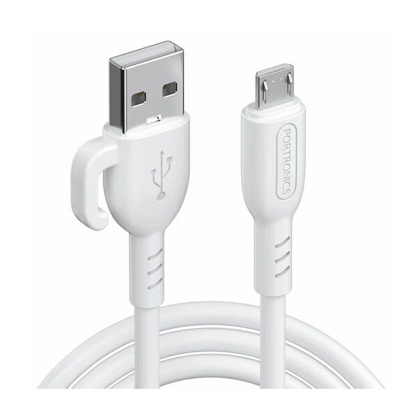 KONNECT CORE 3 USB To Micro Cable with Cable Management Hook KONNECT CORE 3 USB To Micro Cable with Cable Management Hook