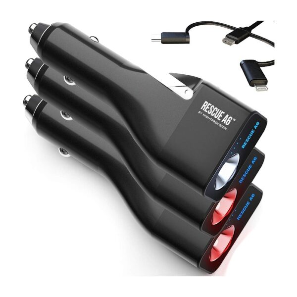 VAYU COP 6-in-1 Car Emergency & Utility Station