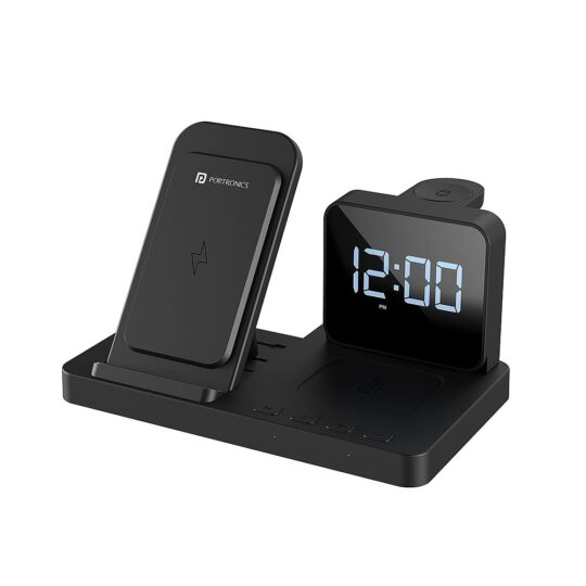 SmartPod 3 in 1 Wireless Charger With Multifunctional Cable & Cleaning Kit