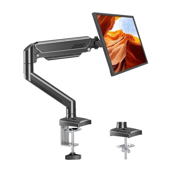 Aerolift Solo Desk-Mounted Single Monitor Arm