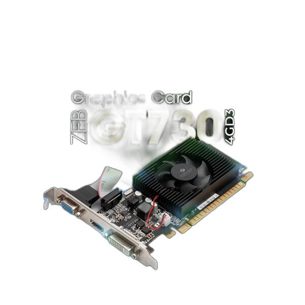 Zebronics GT730 4GB DDR3 Graphics Card Zebronics GT730 4GB DDR3 Graphics Card