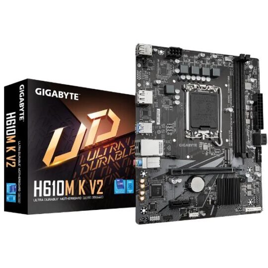 Gigabyte H610M K V2 Intel Motherboard Supports Intel 12th, 13th & 14th Gen Processors Gigabyte H610M K V2 Intel Motherboard Supports Intel 12th, 13th & 14th Gen Processors