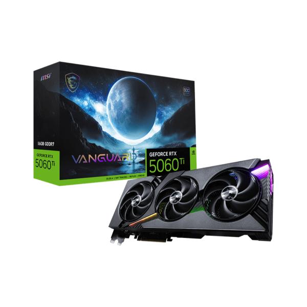 MSI RTX 5060 TI 16GB Vanguard SOC GDDR7 Graphic Card MSI RTX 5060 TI 16GB Vanguard SOC GDDR7 Graphic Card