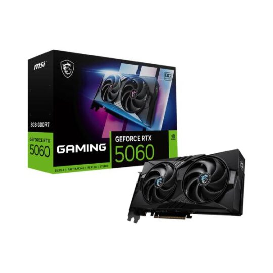 MSI RTX 5060 Gaming OC 8GB GDDR7 Graphics Card MSI RTX 5060 Gaming OC 8GB GDDR7 Graphics Card