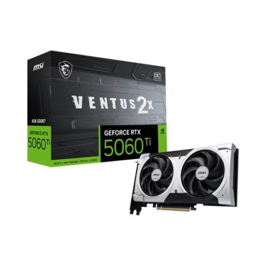 MSI RTX 5060 Ti 8G Ventus 2X OC Plus Graphic Card MSI RTX 5060 Ti 8G Ventus 2X OC Plus Graphic Card