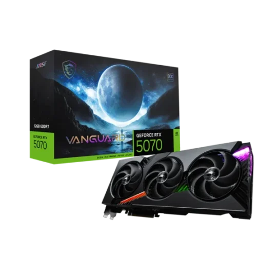 MSI GeForce RTX 5070 Vanguard SOC 12GB Graphic Card MSI GeForce RTX 5070 Vanguard SOC 12GB Graphic Card