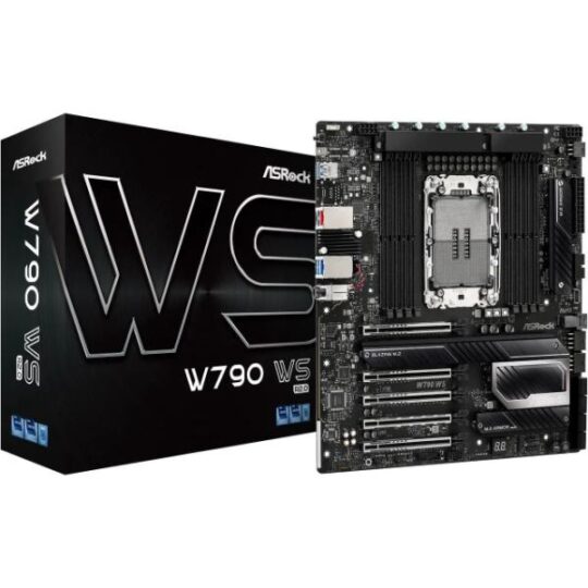 ASRock W790 WS R2.0 LGA 4677 Intel W790 E-ATX Motherboard ASRock W790 WS R2.0 LGA 4677 Intel W790 E-ATX Motherboard