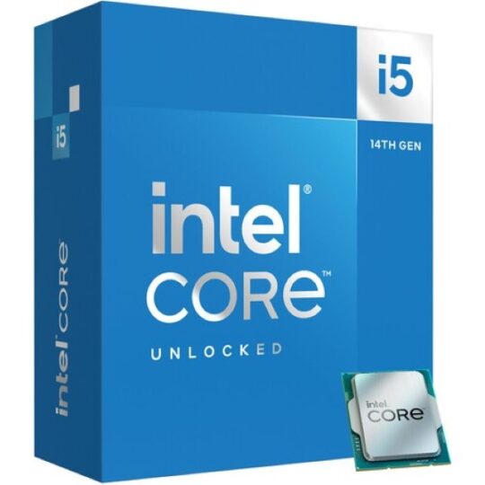 Intel Core i5-14600K LGA1700 Desktop Processor (5.3 GHz / 14 Cores / 20 Threads) Intel Core i5-14600K LGA1700 Desktop Processor (5.3 GHz / 14 Cores / 20 Threads)