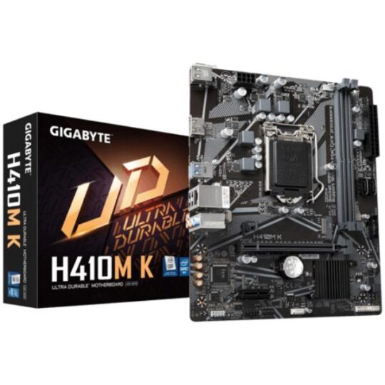 Gigabyte H410M K Intel Motherboard Gigabyte H410M K Intel Motherboard