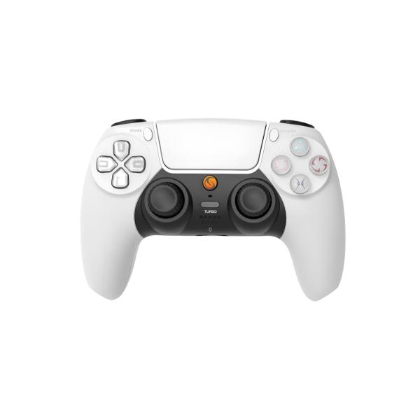Sameo SG05 Pro Wireless Gamepad for PS4/PC/Android/iOS – Glacier White