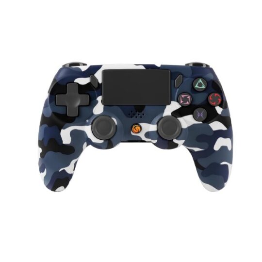 Sameo SG05 Bluetooth Wireless PS4 Gaming Controller – Blue Camo Sameo SG05 Bluetooth Wireless PS4 Gaming Controller – Blue Camo