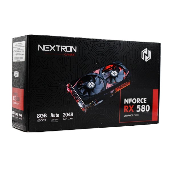 NEXTRON AMD Radeon RX580 8GB DDR5 Graphics Card NEXTRON AMD Radeon RX580 8GB DDR5 Graphics Card