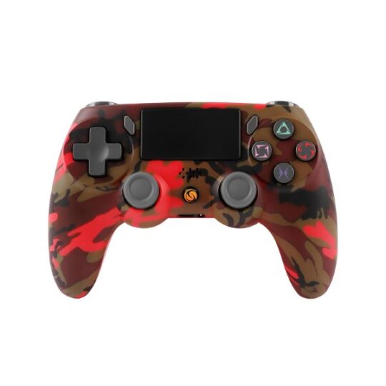 Sameo SG05 Bluetooth Wireless PS4 Gaming Controller – Red Camo Sameo SG05 Bluetooth Wireless PS4 Gaming Controller – Red Camo