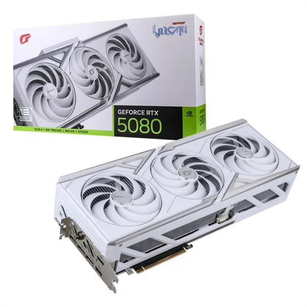 Colorful iGame RTX 5080 Vulcan W OC 16GB-V Graphics Card Colorful iGame RTX 5080 Vulcan W OC 16GB-V Graphics Card
