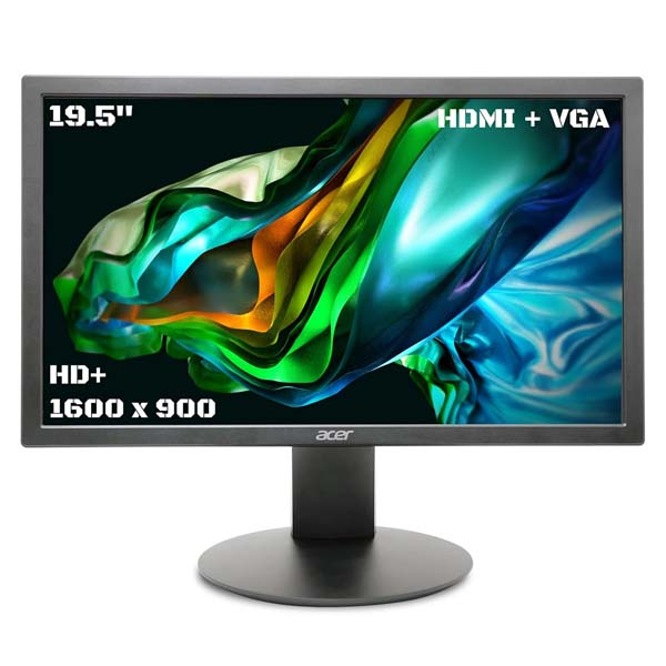 ACER K202QMBI 20-INCH 75HZ 6MS TN PANEL MONITOR ACER K202QMBI 20-INCH 75HZ 6MS TN PANEL MONITOR