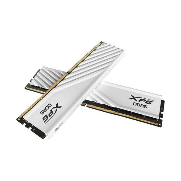 ADATA XPG Lancer Blade 32GB (16GBX2) DDR5 6000MHz CL30 Desktop Ram (AX5U6000C3016G-DTLABWH) (White)