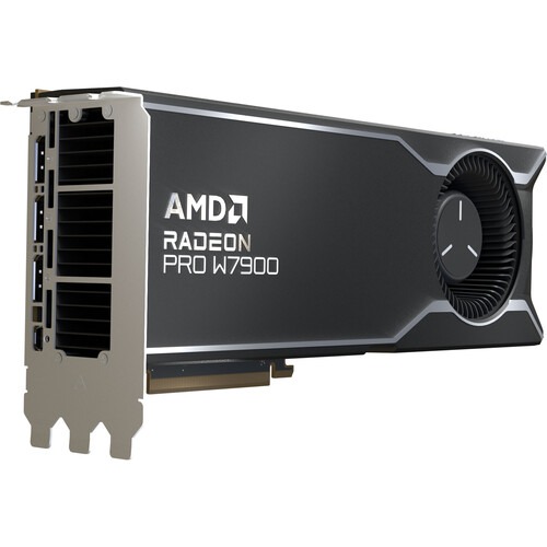 AMD Radeon Pro W7900 Professional Graphics Card AMD Radeon Pro W7900 Professional Graphics Card