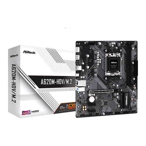 ASRock A620M-HDV/M.2 Motherboard ASRock A620M-HDV/M.2 Motherboard