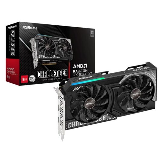 ASRock AMD Radeon RX 9060 XT Challenger 8GB OC ASRock AMD Radeon RX 9060 XT Challenger 8GB OC