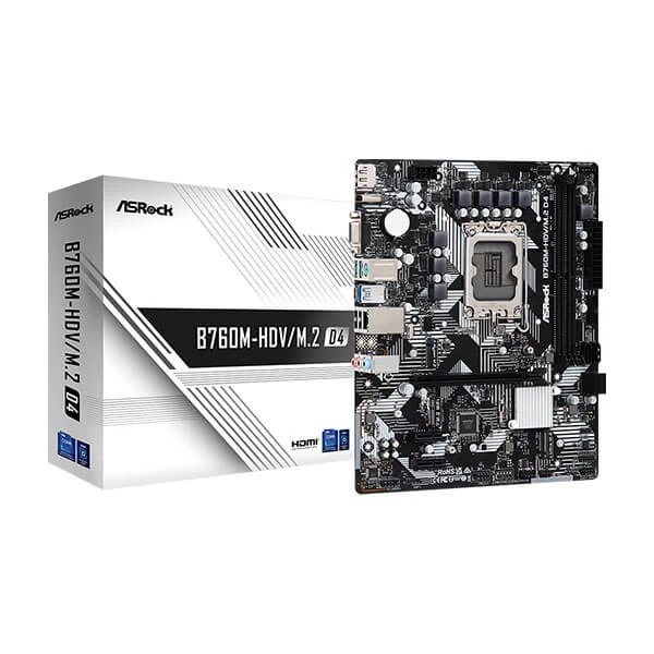 ASRock B760M-HDV/M.2 DDR4 Motherboard ASRock B760M-HDV/M.2 DDR4 Motherboard