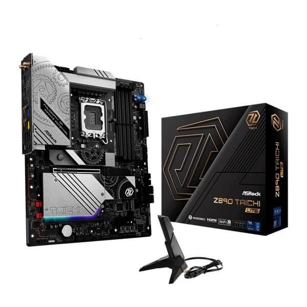 ASRock Z890 Taichi Lite Intel Core Ultra LGA1851 DDR5 RL-ILM WiFi 7 ATX Motherboard ASRock Z890 Taichi Lite Intel Core Ultra LGA1851 DDR5 RL-ILM WiFi 7 ATX Motherboard