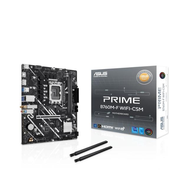 ASUS PRIME B760M-F WIFI-CSM Motherboard ASUS PRIME B760M-F WIFI-CSM Motherboard