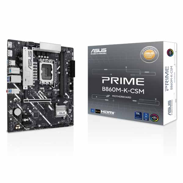 ASUS PRIME B860M-K-CSM Micro-ATX LGA 1851 Motherboard ASUS PRIME B860M-K-CSM Micro-ATX LGA 1851 Motherboard